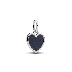 Charm Pandora corazón azul 735066C01