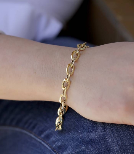 Pulsera "Baula" Oro 18k.