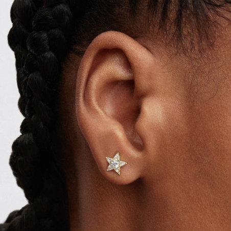 Pendientes Pandora estrella brillante 265089C01