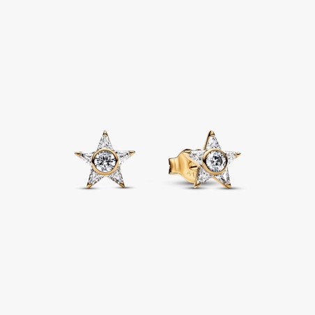 Pendientes Pandora estrella brillante 265089C01