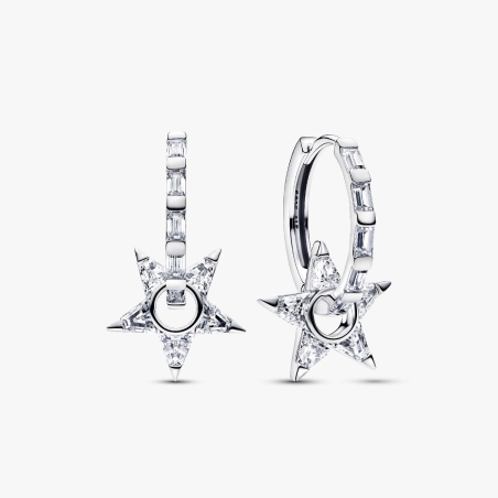 Pendientes Pandora estrella brillante 295083C01