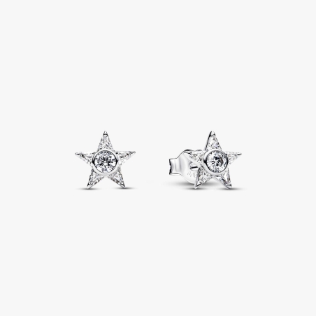 Pendientes Pandora estrella brillante 295089C01