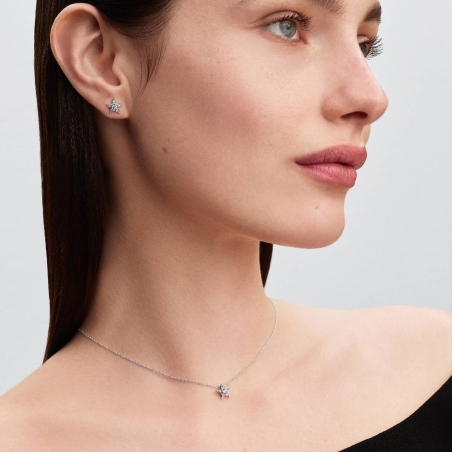 Collar Pandora estrella brillante 395078C01