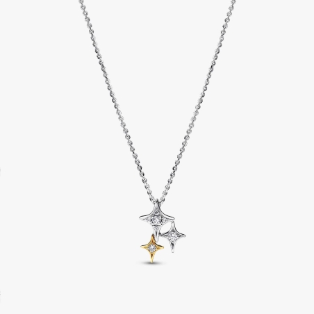 Collar Pandora estrella triple 365051C01