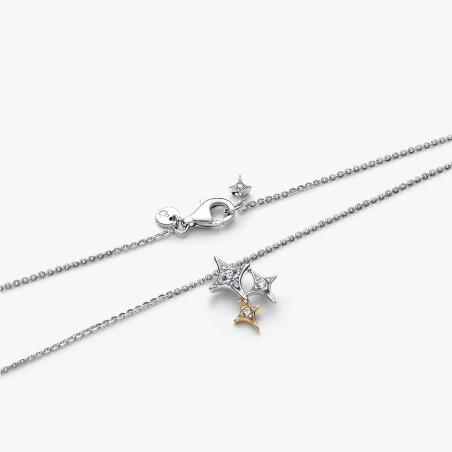 Collar Pandora estrella triple 365051C01