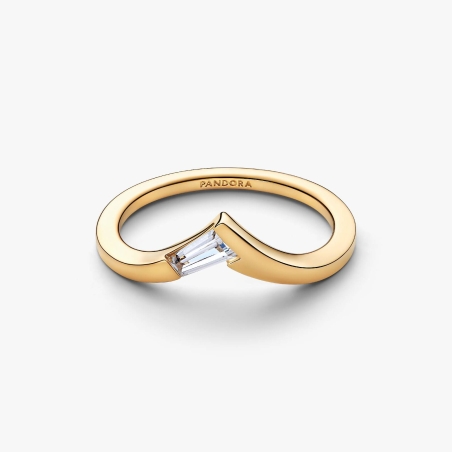 Anillo Pandora tiara baguette 165084C01