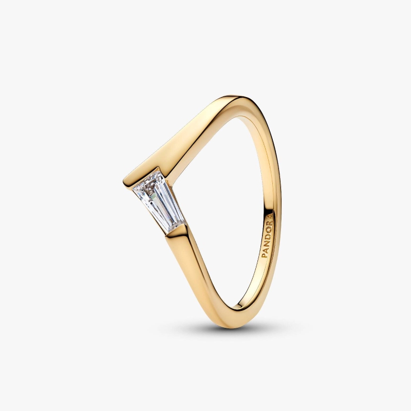 Anillo Pandora tiara baguette 165084C01