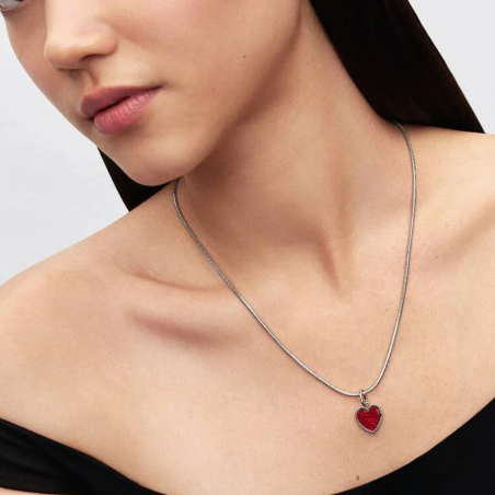 Charm Pandora corazón rojo 735088C03