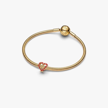 Charm Pandora caramelo corazón 765063C01