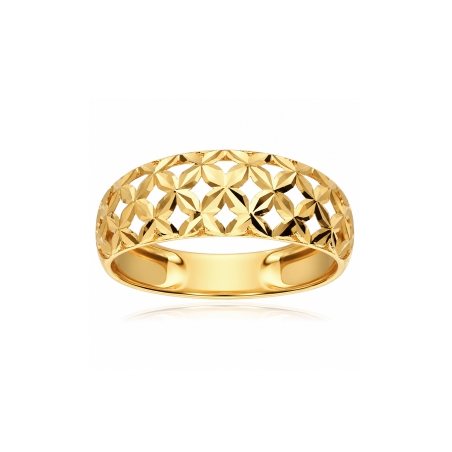Anillo diamantado oro 18k "Alhena"