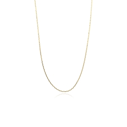 Cadena oro 18k travesino 40cm "Éclat"