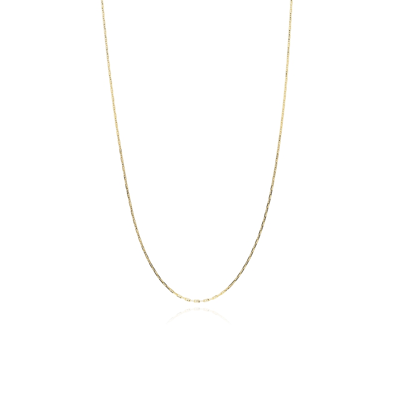 Cadena oro 18k travesino 45cm "Éclat"