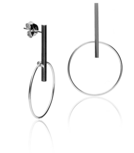 Pendientes "Pendule"  Plata de Ley