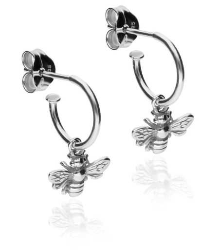 Pendientes "Abeja"  Plata de Ley