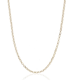 Cadena Eslabón Redondo Oro 18k. 45cm