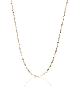 Cadena Singapur Oro 18k. 45cm