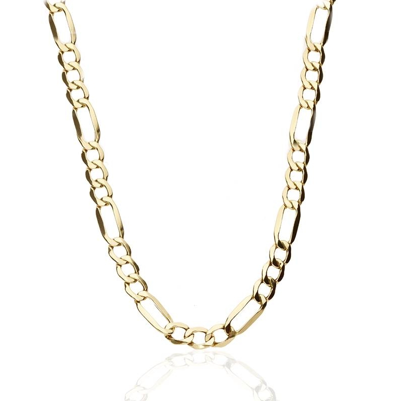 Cadena Eslabones 3x1 Oro 18k. 60cm