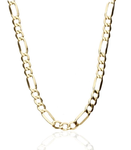 Cadena Eslabones 3x1 Oro 18k. 60cm