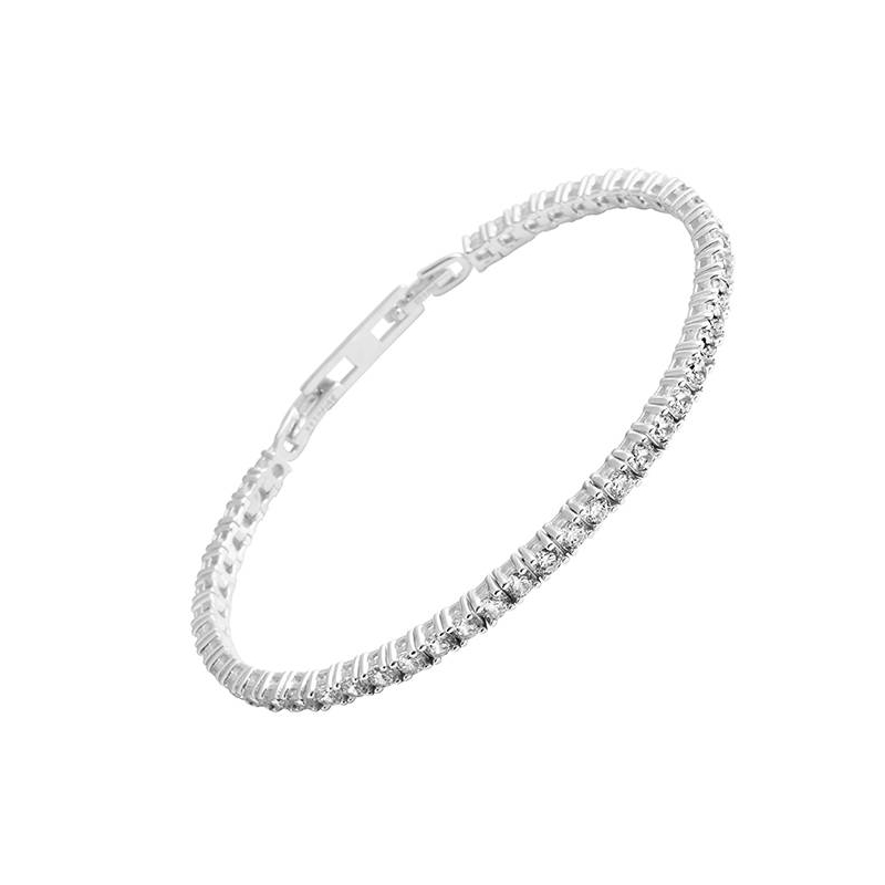 Pulsera Plata y Circonitas Diamondfire 6405091082