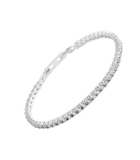 Pulsera Plata y Circonitas Diamondfire 6405091082