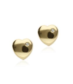 Pendientes Amore Oro 18k y Diamante