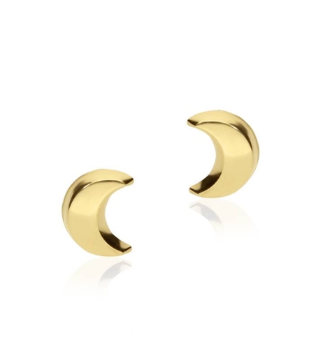 Pendientes Lunas Oro 18k