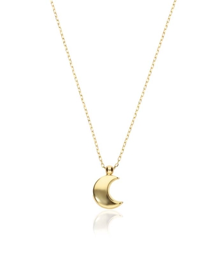 Gargantilla "Media Luna" oro 18k