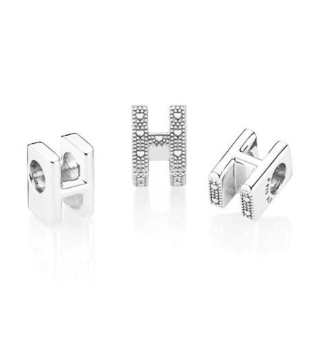 Charm Pandora Letra H 797462