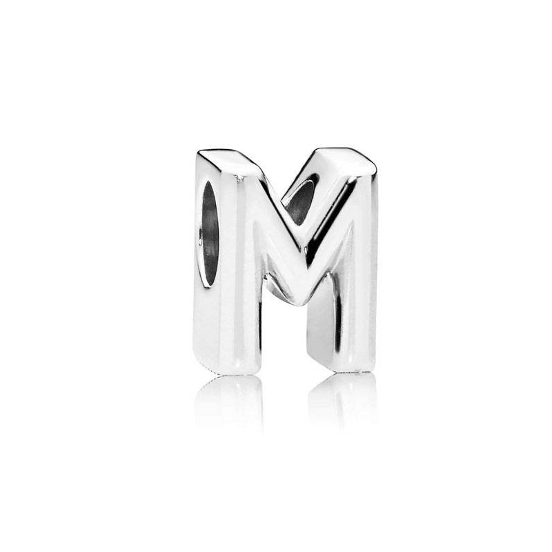 Charm Pandora Letra M 797467 Charm Pandora Letra M 797467