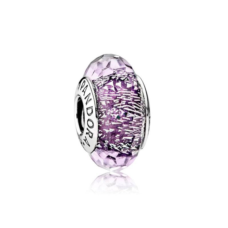 Charm Pandora  Cristal Brillante Morado 791663