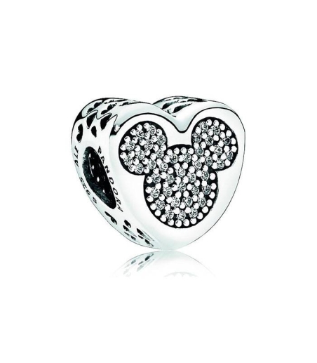 Charm Pandora Amor Verdadero Mickey & Minnie 792050CZ