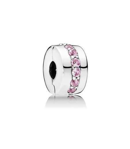 Clip Pandora Sendero Luminoso rosa 791972PCZ