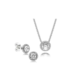 Set PANDORA Colgante y pendientes Elegancia Cl  sica SET396240