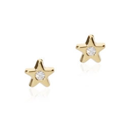 Pendientes estrella Diamantes