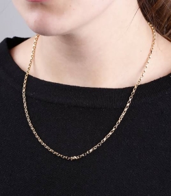 Cadena "Rinin" Eslabones Oro 18k 50cm