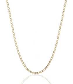 Cadena "Holder" Barbada Oro 18k 50 cm