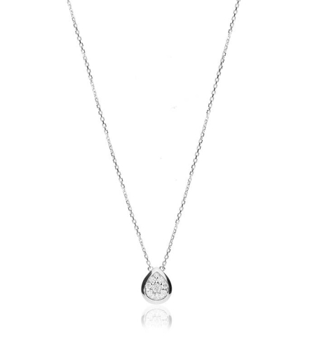 Gargantilla "Gota Diamantes" oro 18k y diamantes