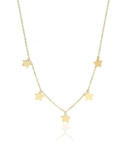 Gargantilla "MiniStars" oro 18k.