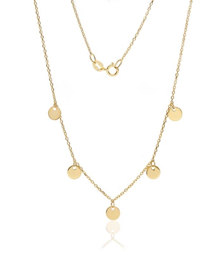 Gargantilla "MiniMoons" oro 18k.