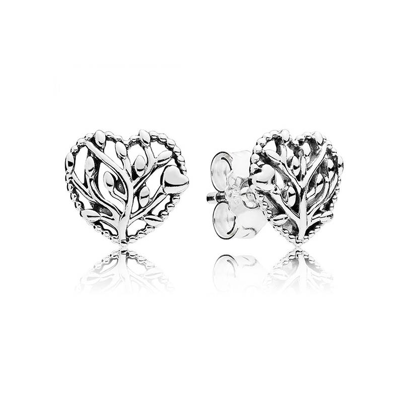 Pendientes Pandora Corazones Florecientes 297085