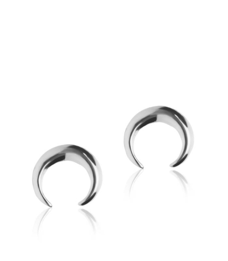 Pendientes "Lunita" Plata de Ley