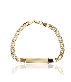 Esclava "Anson" Eslabón Italiano Oro 18k.