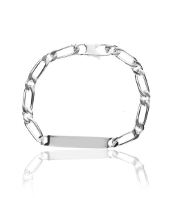 ESCLAVA "GEMS" PLATA DE PRIMERA LEY 20 CM