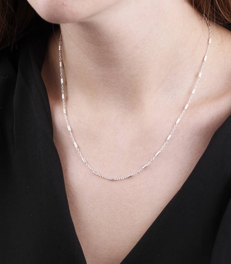 Cadena plata de ley 45 cm "Ferga"