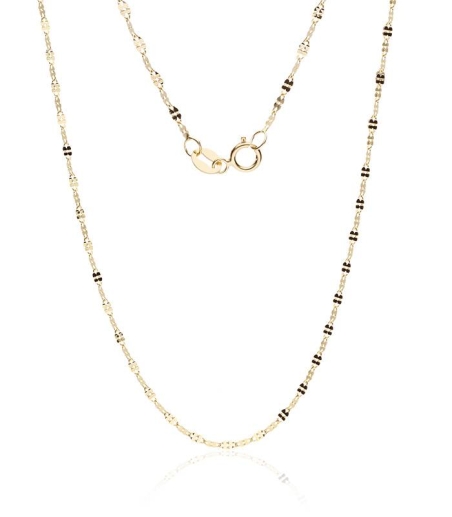 Cadena "Delia" Fantasía Oro 18k. 45cm