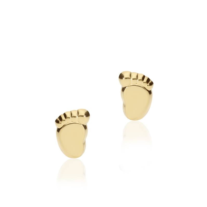 Pendientes "Patitas" Oro 18k