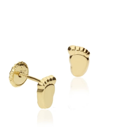 Pendientes "Patitas" Oro 18k