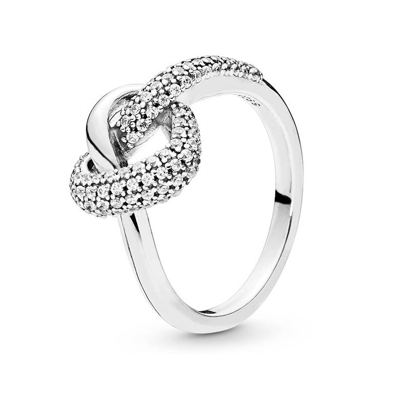 Anillo en plata de ley Corazón Anudado 198086CZ Anillo en plata de ley Corazón Anudado 198086CZ