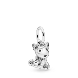 Charm en plata de Bull Terrier