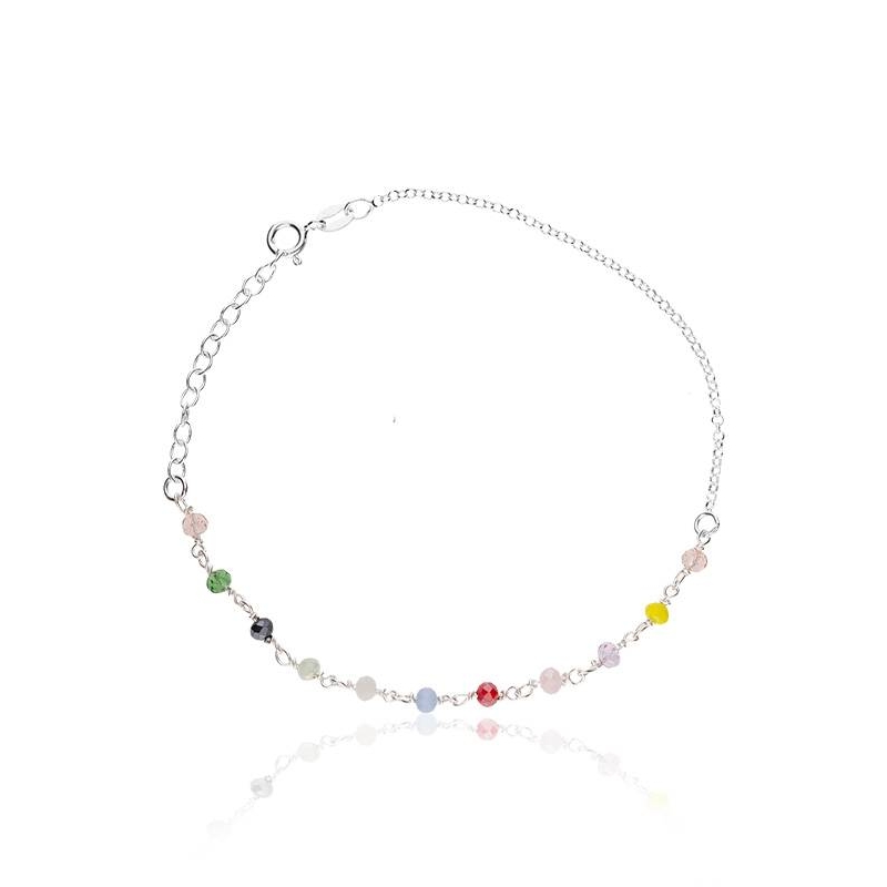 Pulsera "Rainbow" Plata de ley